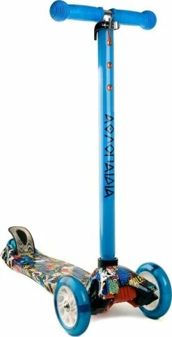 Αθλοπαιδιά Πατίνι Scooter Με Φως Στις Ρόδες Μπλε Σχέδιο 11 (002.61210/11) -Μαγαζί ποδηλάτων Orient 690226 1