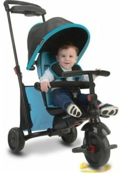 Smartrike Smartfold 500 Ποδήλατο Τρίκυκλο Μπλε Μπαστούνι-Μπάρα Προστασίας (5050800) -Μαγαζί ποδηλάτων Orient 690277 1