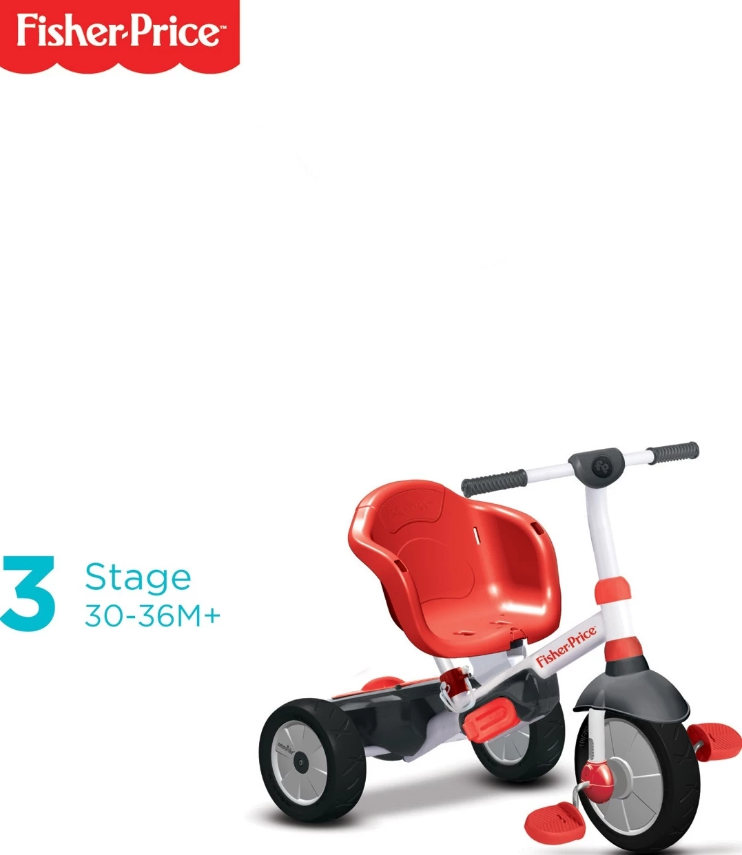 Smartrike Fisher Price Charm Plus Ποδήλατο Τρίκυκλο Κόκκινο Μπαστούνι-Μπάρα Προστασίας (3250533) 6 Smartrike Fisher Price Charm Plus Ποδήλατο Τρίκυκλο Κόκκινο Μπαστούνι-Μπάρα Προστασίας (3250533) - Image 4