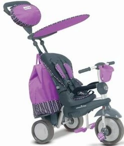 Smartrike Splash Ποδήλατο Τρίκυκλο Μωβ Μπαστούνι-Μπάρα Προστασίας (6800800)
