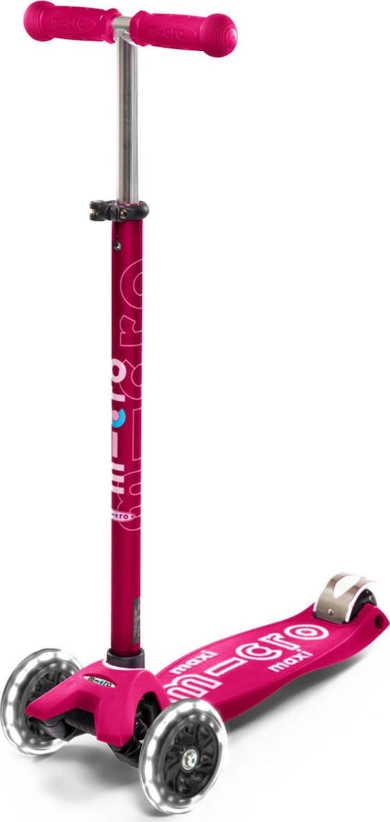 Micro Πατίνι Maxi Deluxe Led Pink (MMD077) 3 Micro Πατίνι Maxi Deluxe Led Pink (MMD077)
