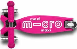 Micro Πατίνι Maxi Deluxe Foldable Led Shoking Pink (MMD096) -Μαγαζί ποδηλάτων Orient 691691 3
