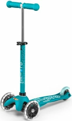 Micro Πατίνι Mini Deluxe Led Aqua (MMD076) -Μαγαζί ποδηλάτων Orient 691699 1