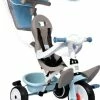Ποδήλατο Τρίκυκλο Smoby Baby Balade Plus Blue (741400) 2 Ποδήλατο Τρίκυκλο Smoby Baby Balade Plus Blue (741400) -Μαγαζί ποδηλάτων Orient 698841