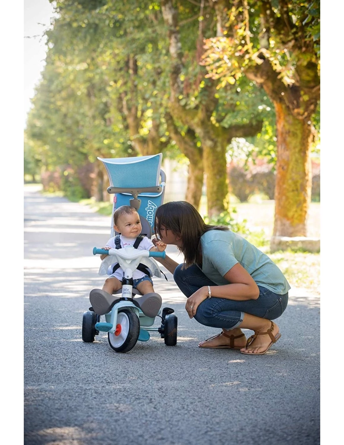 Ποδήλατο Τρίκυκλο Smoby Baby Balade Plus Blue (741400) 5 Ποδήλατο Τρίκυκλο Smoby Baby Balade Plus Blue (741400) - Image 3