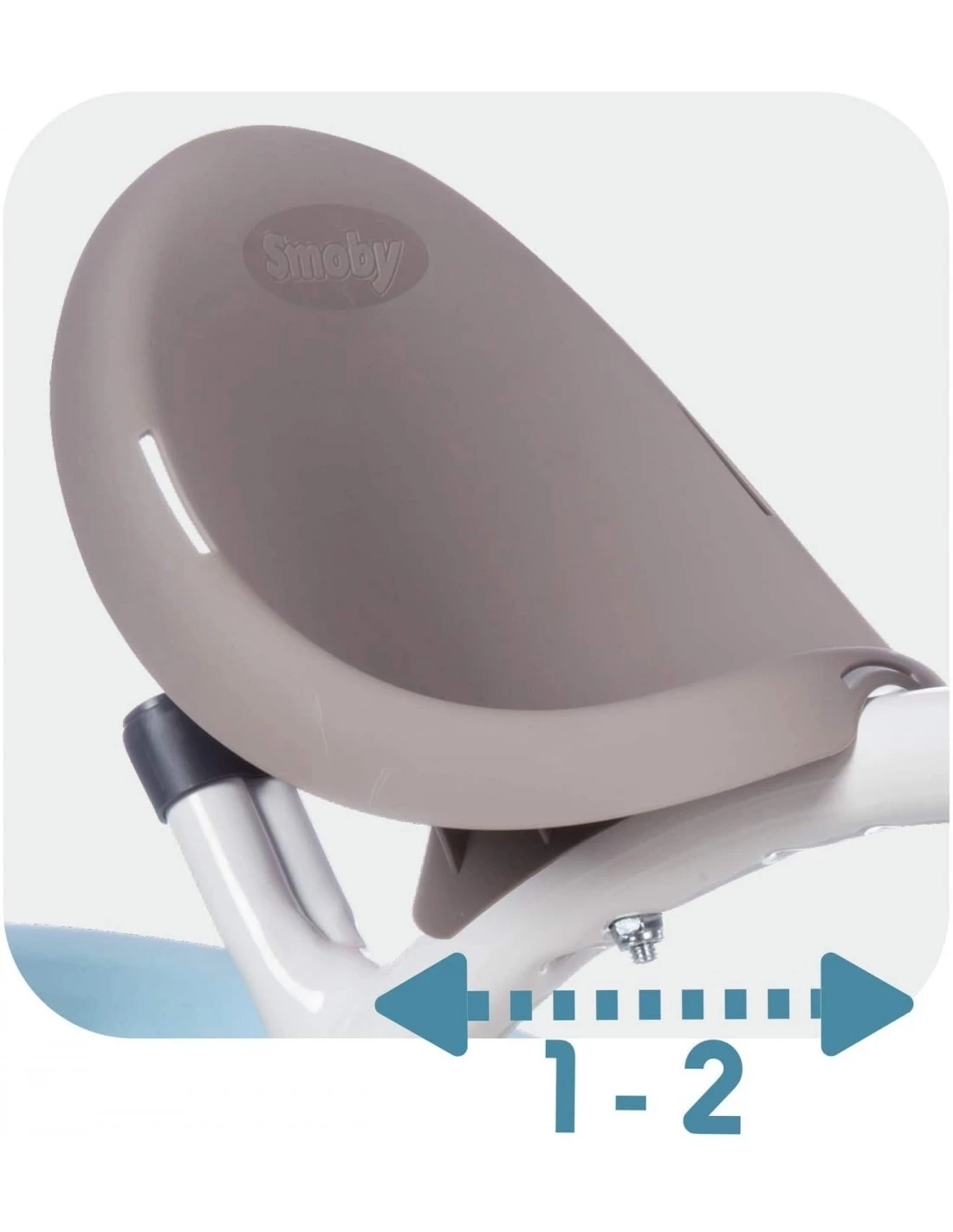 Ποδήλατο Τρίκυκλο Smoby Baby Balade Plus Blue (741400) 9 Ποδήλατο Τρίκυκλο Smoby Baby Balade Plus Blue (741400) - Image 7