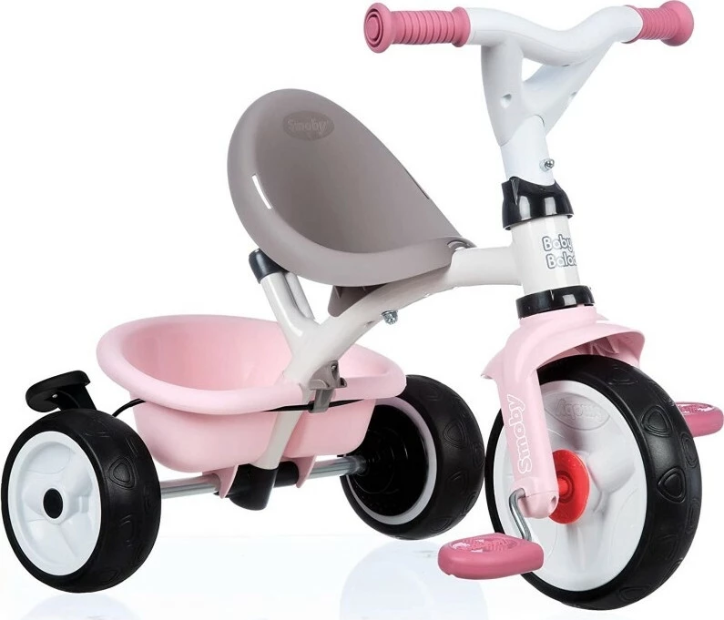 Ποδήλατο Τρίκυκλο Smoby Baby Balade Plus Pink (741401) 4 Ποδήλατο Τρίκυκλο Smoby Baby Balade Plus Pink (741401) - Image 2