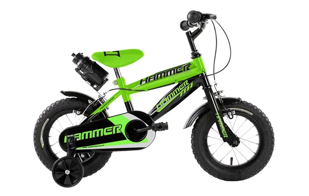 Schiano Ποδήλατο 12″ Hammer Green/Black V-Br (245) 3 Schiano Ποδήλατο 12″ Hammer Green/Black V-Br (245)