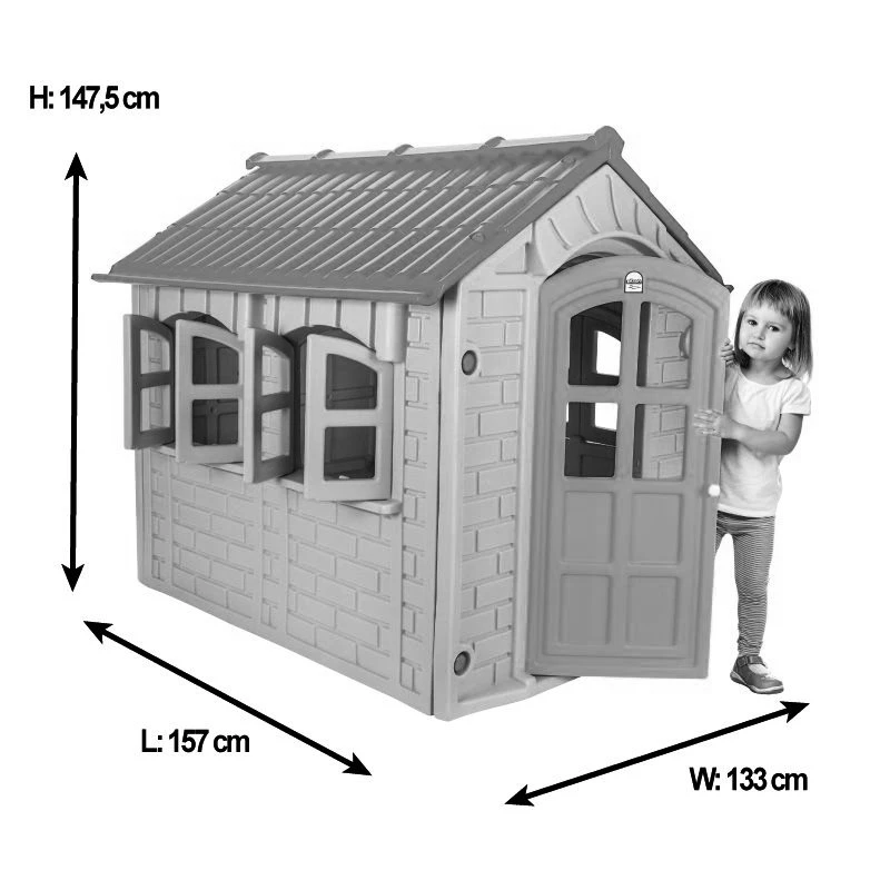 Pilsan Σπίτι My Home Μπλε 157x133x147.5 εκ. (06-153) 4 Pilsan Σπίτι My Home Μπλε 157x133x147.5 εκ. (06-153) - Image 2