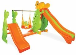 Pilsan Κέντρο Δραστηριοτήτων Big Dino Με 2 Τσουλήθρες Και Κούνια (07-960) -Μαγαζί ποδηλάτων Orient 699874 1