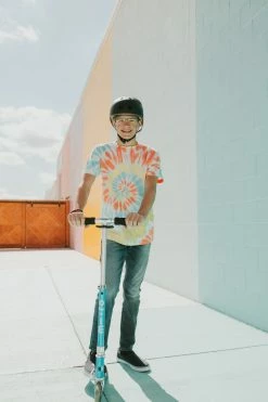 Πατίνι Micro Sprite LED – Τιρκουάζ -Μαγαζί ποδηλάτων Orient fnf large micro sprite led ocean blue 3