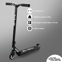 Πατίνι για Κόλπα Freestyle Micro Ramp – Μαύρο 20 Πατίνι για Κόλπα Freestyle Micro Ramp – Μαύρο -Μαγαζί ποδηλάτων Orient fnf micro ramp black 5