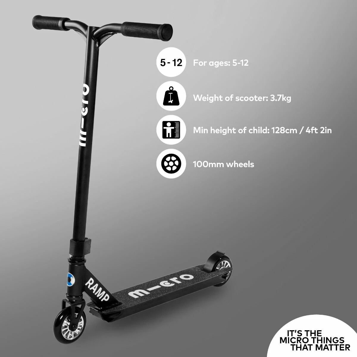 Πατίνι για Κόλπα Freestyle Micro Ramp – Μαύρο 11 Πατίνι για Κόλπα Freestyle Micro Ramp – Μαύρο - Image 9